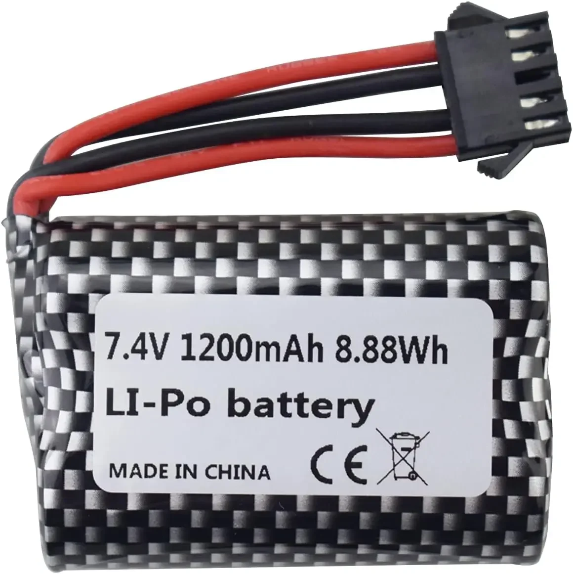 Batería de litio para radiocontrol con cable USB - imagen 4