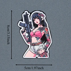 Parche de anime con velcro para mochila y ropa
