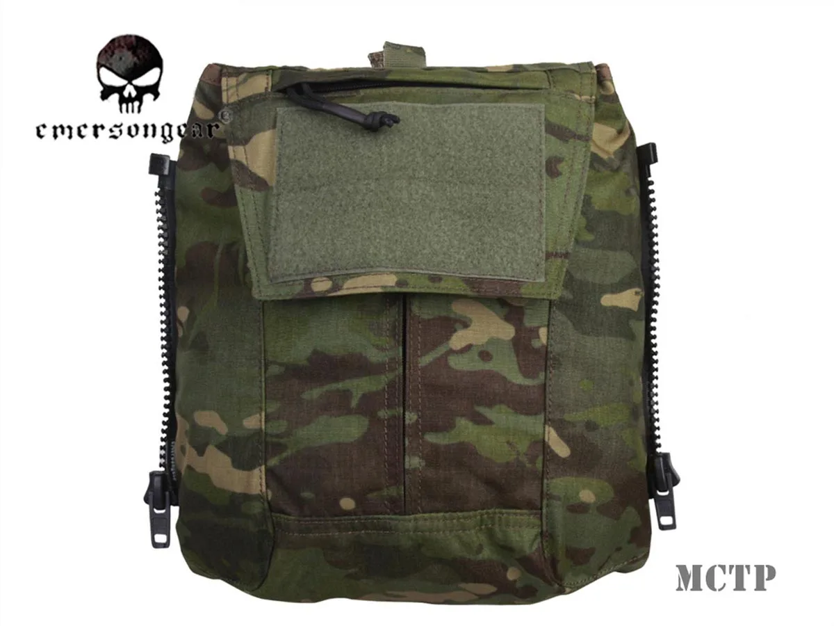 Panel trasero táctico Emersongear EM8348 con sistema MOLLE