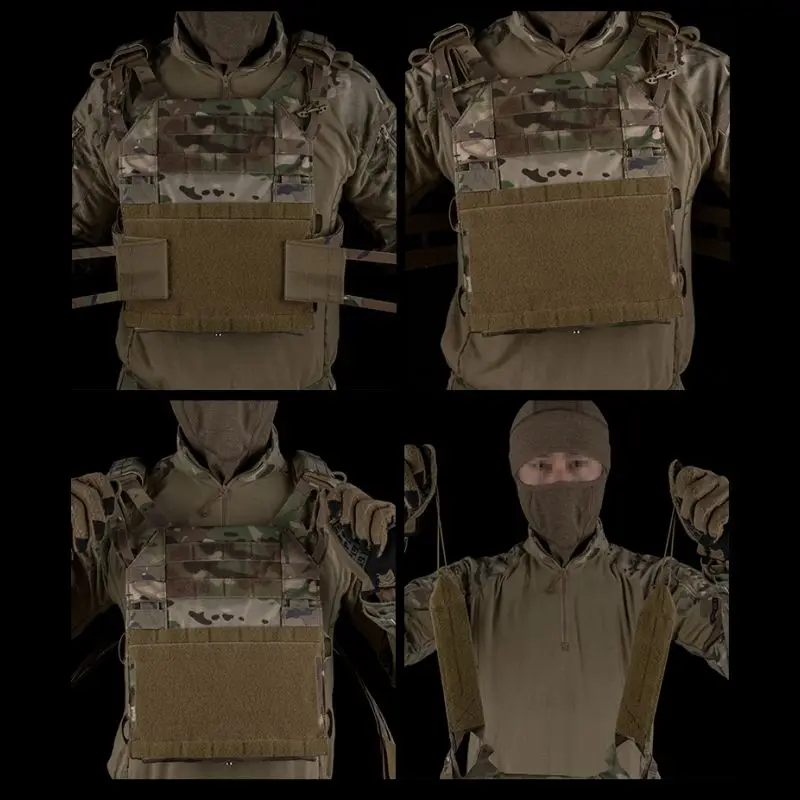 Chaleco táctico serie R MOLLE con faja estructural y liberación rápida - imagen 3