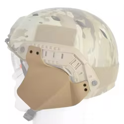 SINAIRSOFT Orejeras casco táctico FAST MICH ACH con cubierta lateral