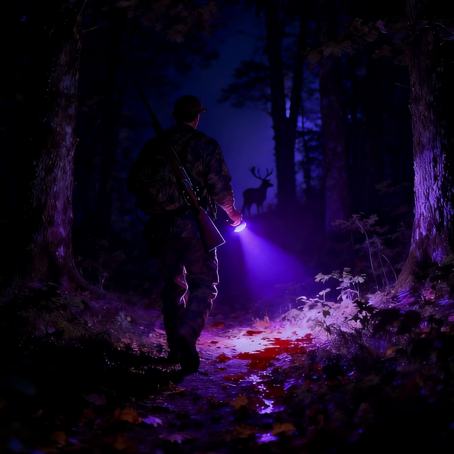 Linterna rastreo sangre recargable portátil caza nocturna - imagen 2