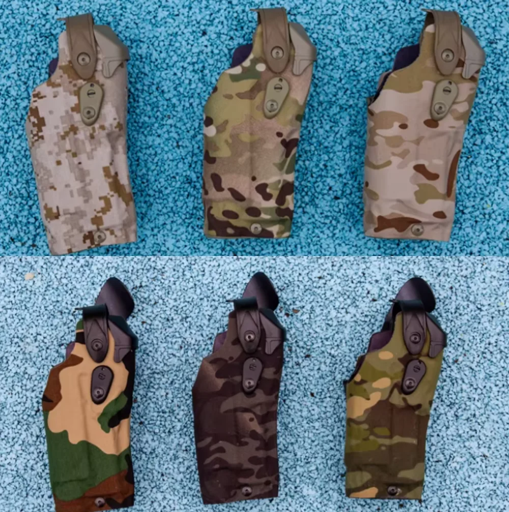 Funda táctica camuflaje para pistola de servicio acolchada - imagen 2