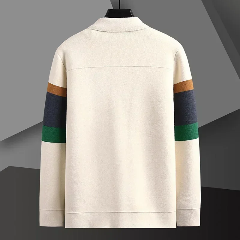 Cárdigan de punto invierno hombre – Oversize casual M-5XL - imagen 5