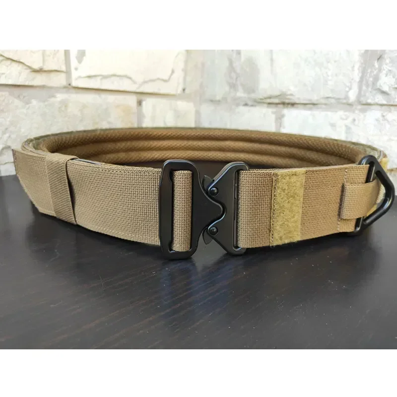 Cinturón táctico Multicam MOLLE para airsoft y combate de batalla - imagen 2