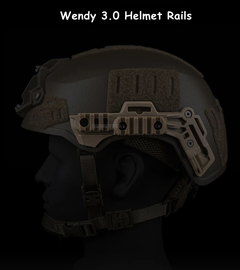 Rieles laterales para casco Wendy 3.0