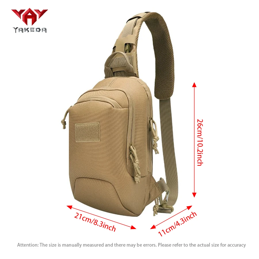 YAKEDA Bandolera Táctica Multibolsos para Exteriores - imagen 2