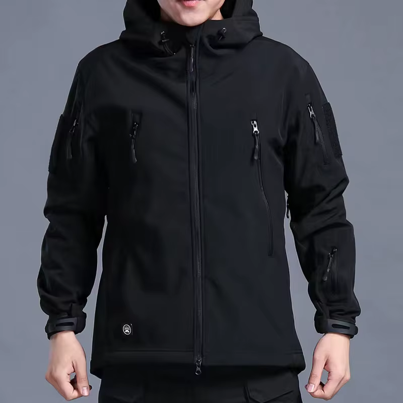 Abrigo militar invierno táctico hombre forro polar MOLLE - imagen 3