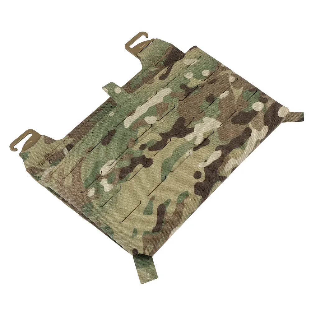 Riñonera táctica abdominal MOLLE con solapa canguro y porta cargadores - imagen 3