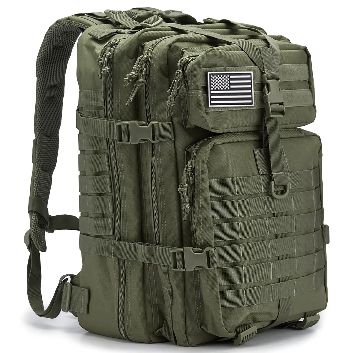 Mochila táctica MOLLE ripstop para senderismo, camping y EDC