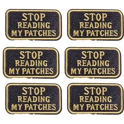 Parche bordado termoadhesivo Glitter con letras y eslóganes para ropa
