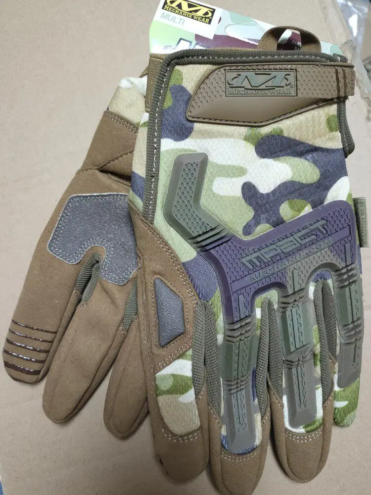 Guantes tácticos de camuflaje, antideslizantes y con pantalla táctil - imagen 5