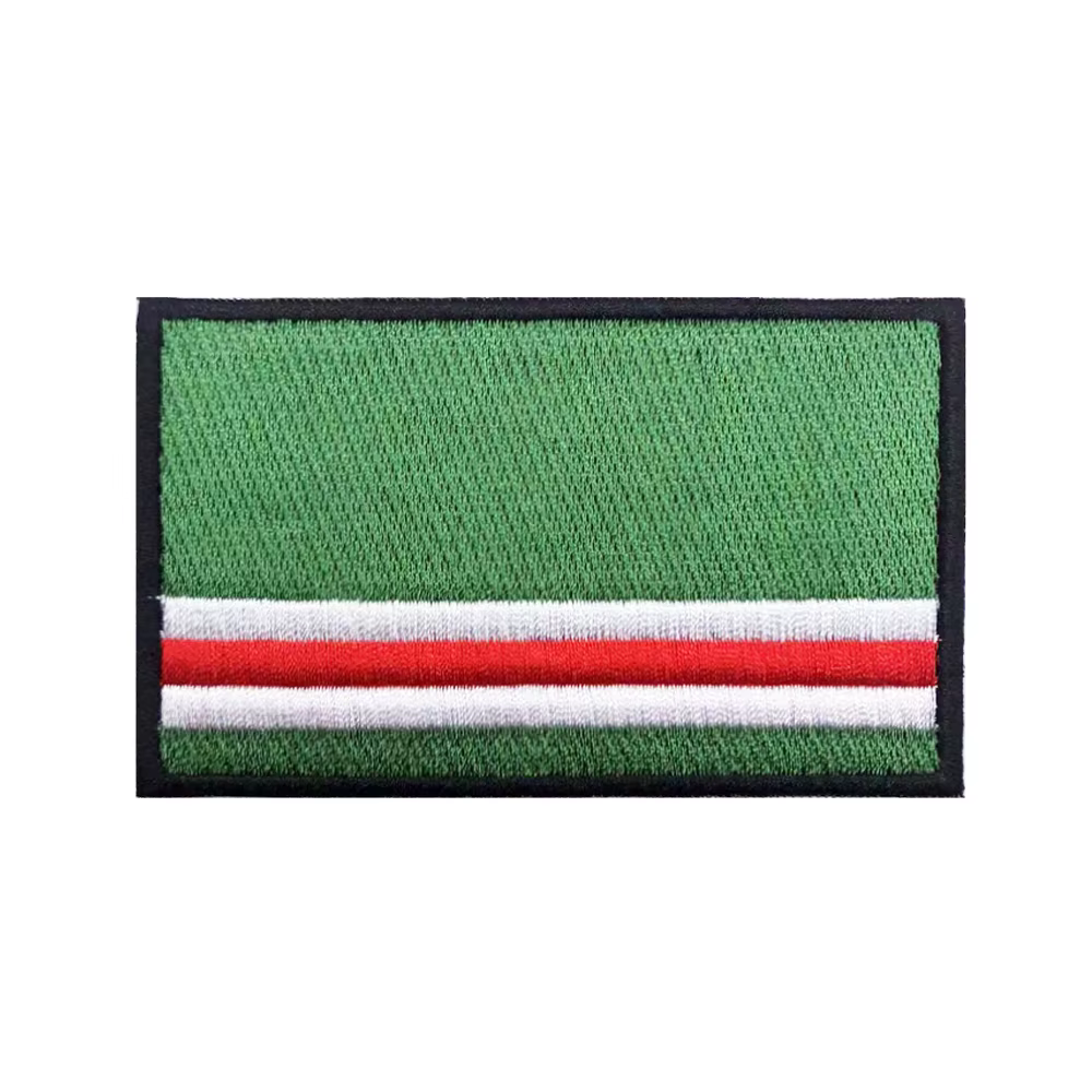 Brazalete táctico bordado Chechenia – Velcro iron-on paramilitar