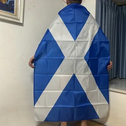 Bandera de Escocia poliéster tipo chal para fútbol exterior
