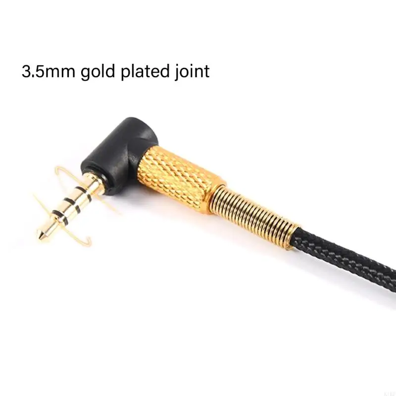 Cable de audio 3,5 mm a 3,5 mm para micrófono y auriculares - imagen 5