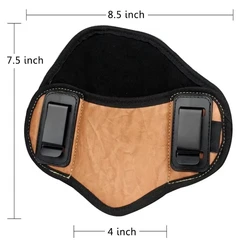 Funda IWB cuero Glock 19/17 y Sig Sauer – Porte interior