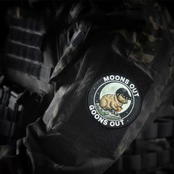 Parche táctico capibara gancho y bucle para chaleco NVG
