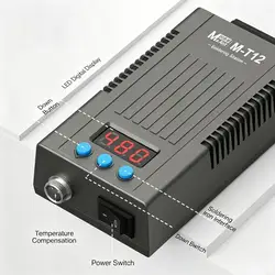 Estación de soldadura con punta T12 y control de temperatura preciso