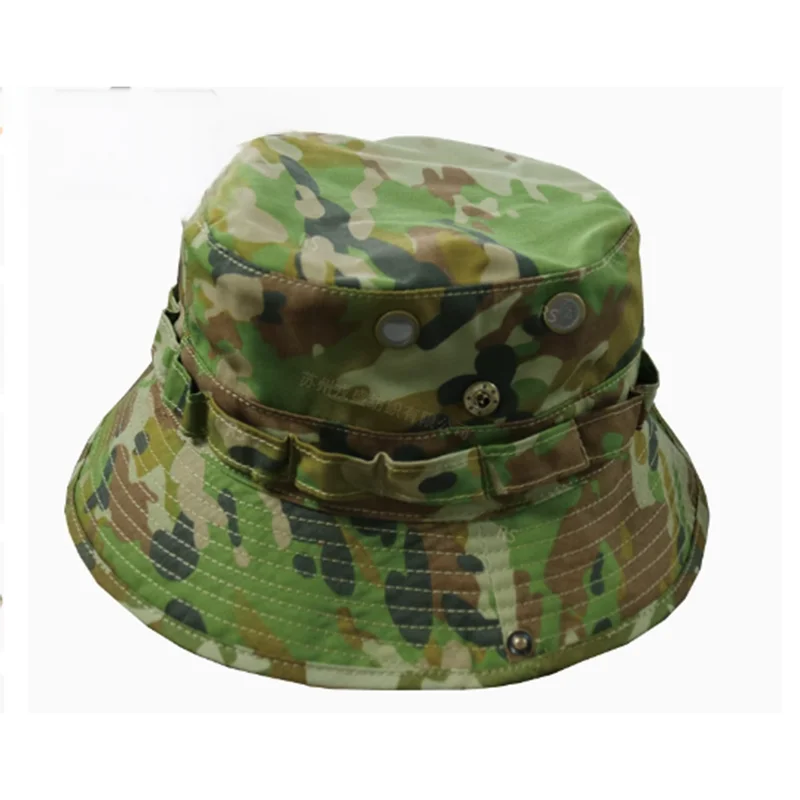 Benni sombrero de pescador camuflaje cinco hojas para hombre