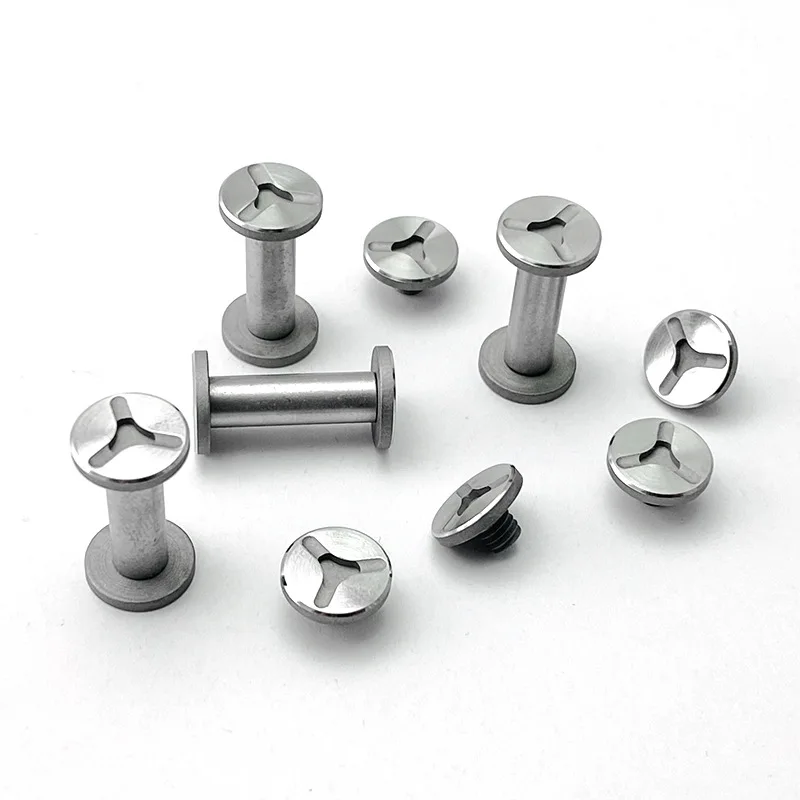 Remache bloqueo husillo cuchillo M4 – Acero inoxidable repuesto