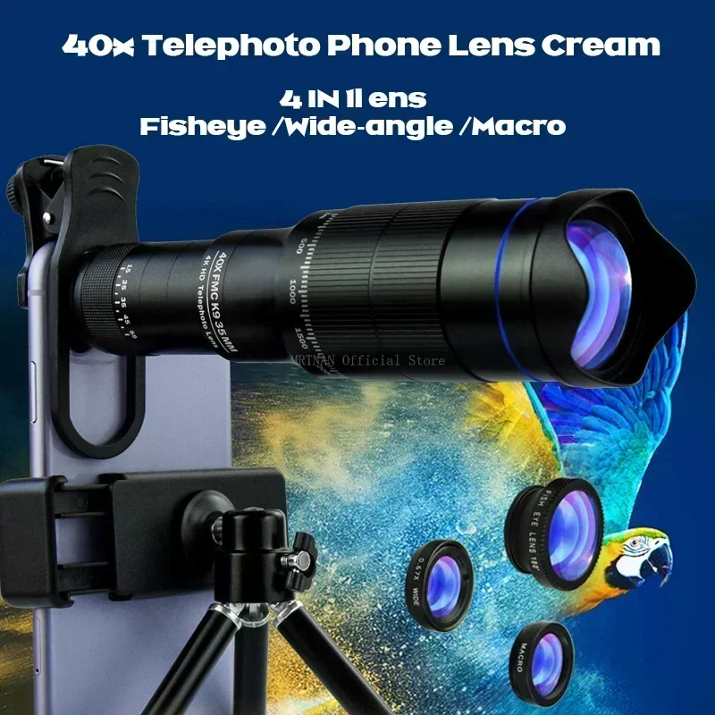 Minitelescopio telescópico de metal para móvil, turismo y acampada - imagen 5