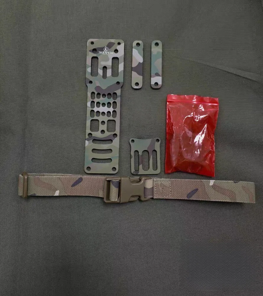 Placa de extensión metálica ajustable para equipamiento táctico - imagen 2