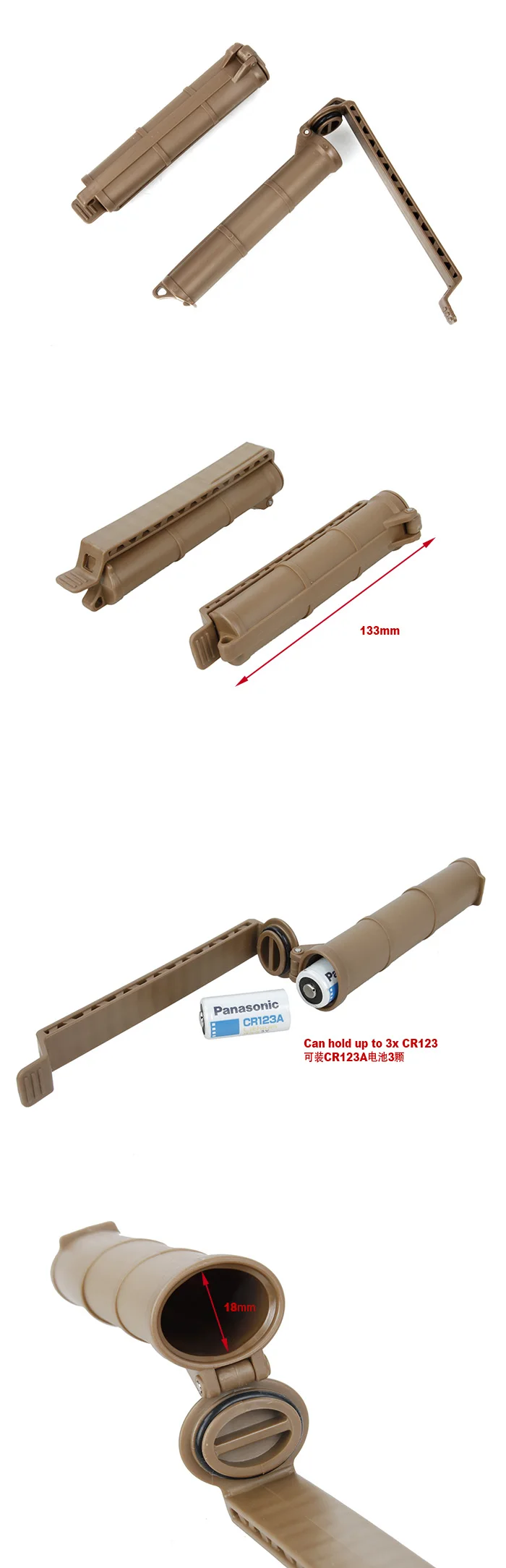 Estuche táctico en formato compacto