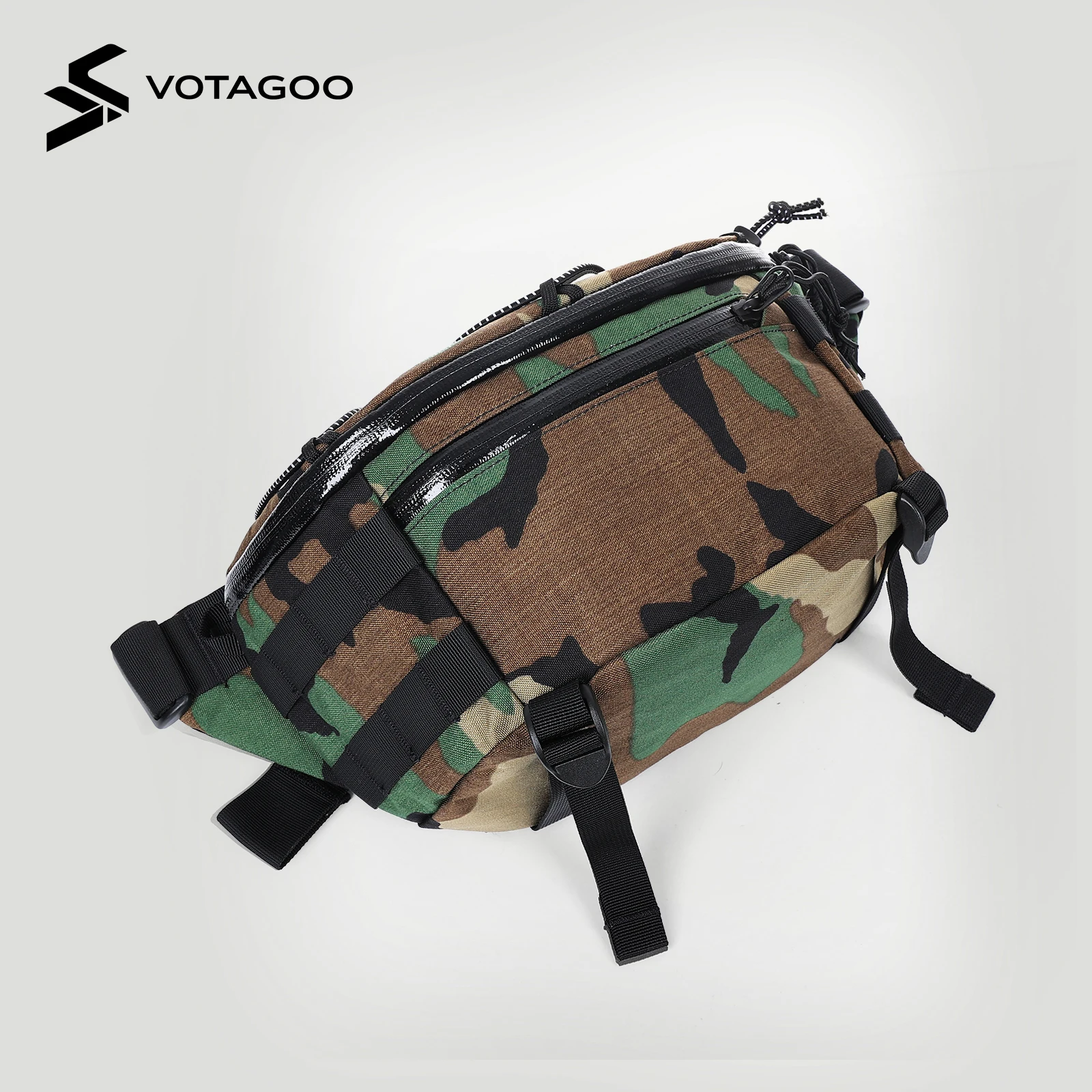 Riñonera táctica VOTAGOO X-Pac, bandolera para senderismo - imagen 4