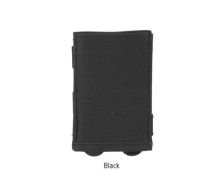 Bolsa táctica para cargador M4 vista frontal con sistema de sujeción