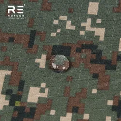 Tejido táctico ripstop NYCO camuflaje coreano para uniforme