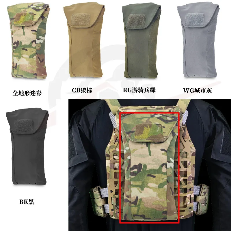 Chaleco táctico SS con bolsa de hidratación integrada MOLLE - imagen 5