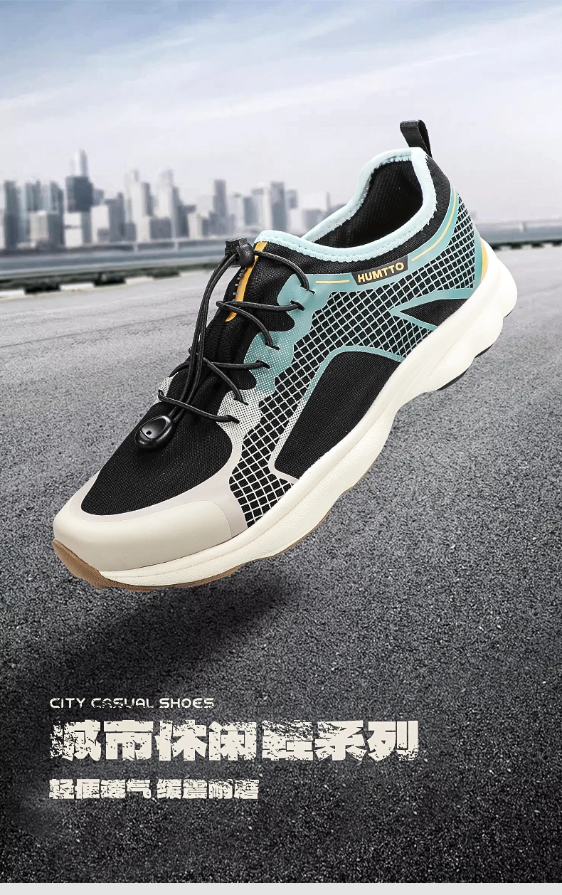 Zapatillas de senderismo ligeras en uso