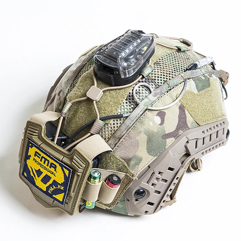 Protección y organización de casco