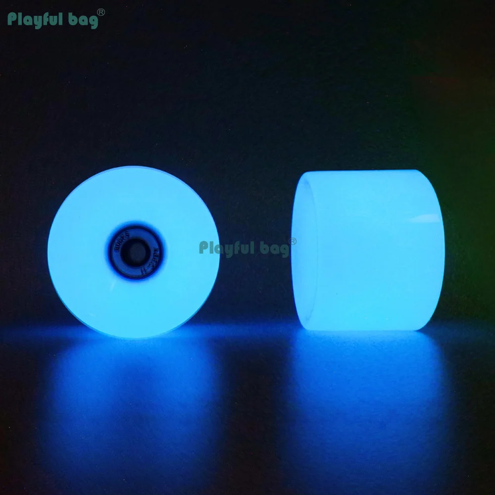 Ruedas skateboard con luces LED para longboard y street cruiser - imagen 3