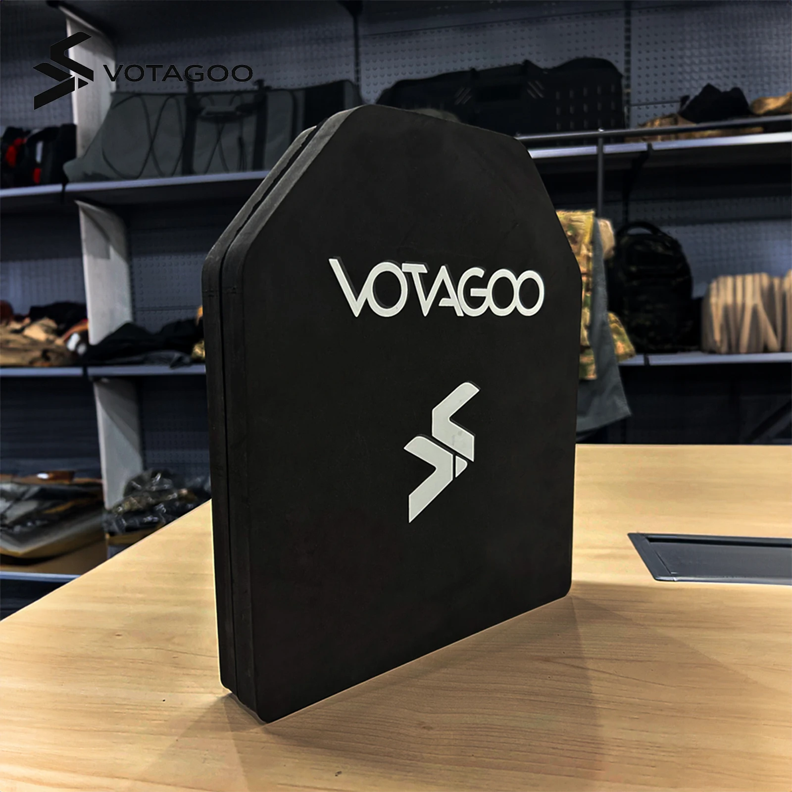 VOTAGOO Chaleco táctico con placa EVA integrada, protección - imagen 5