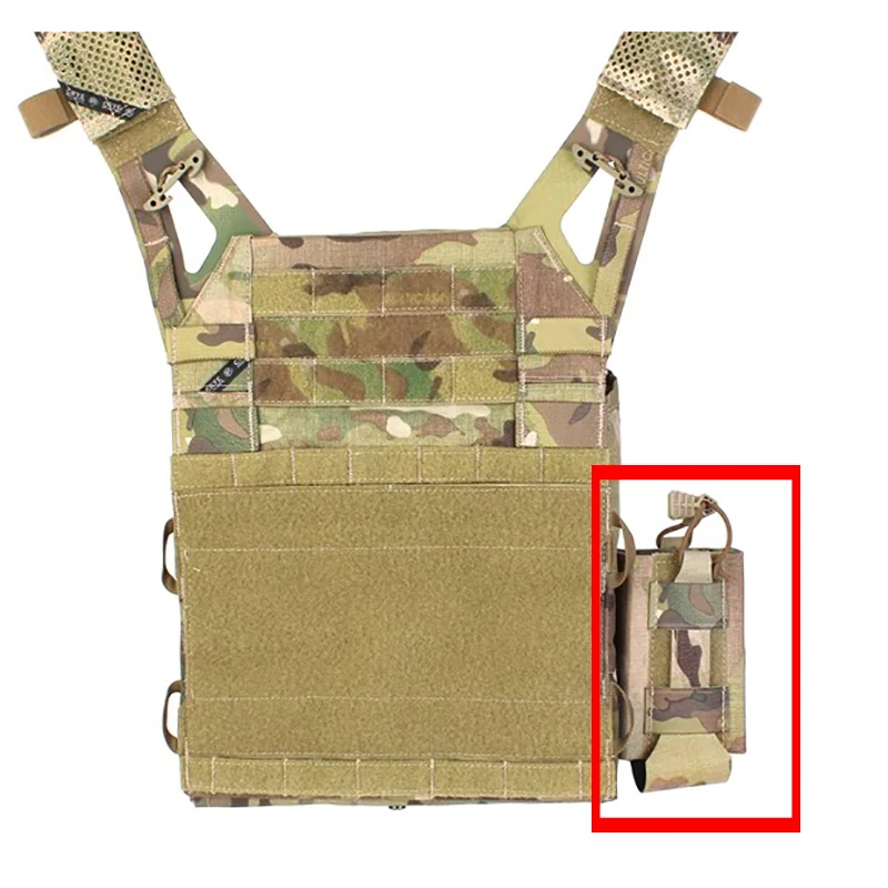PEW Tactical JPC-R bolsa para cargadores M4 lateral con placa