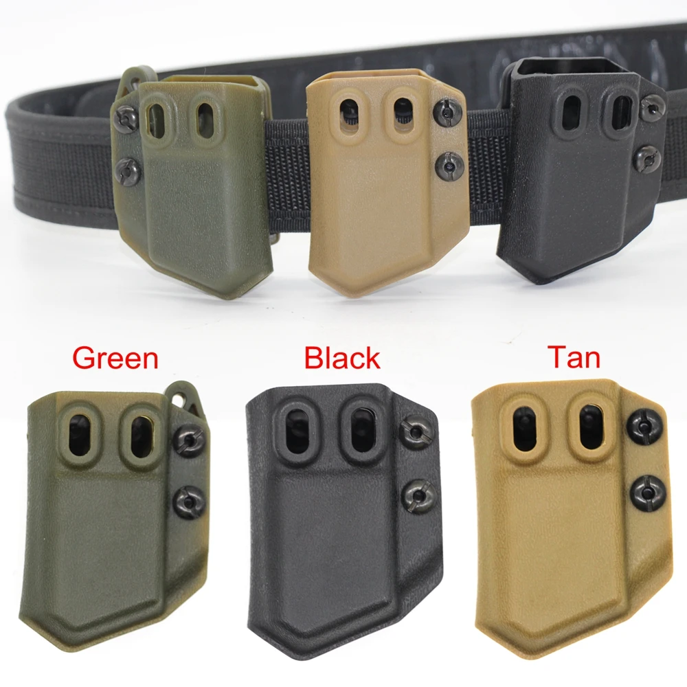 Funda táctica doble para cargadores 9mm/.40 IWB/OWB Glock CZ SIG - imagen 4
