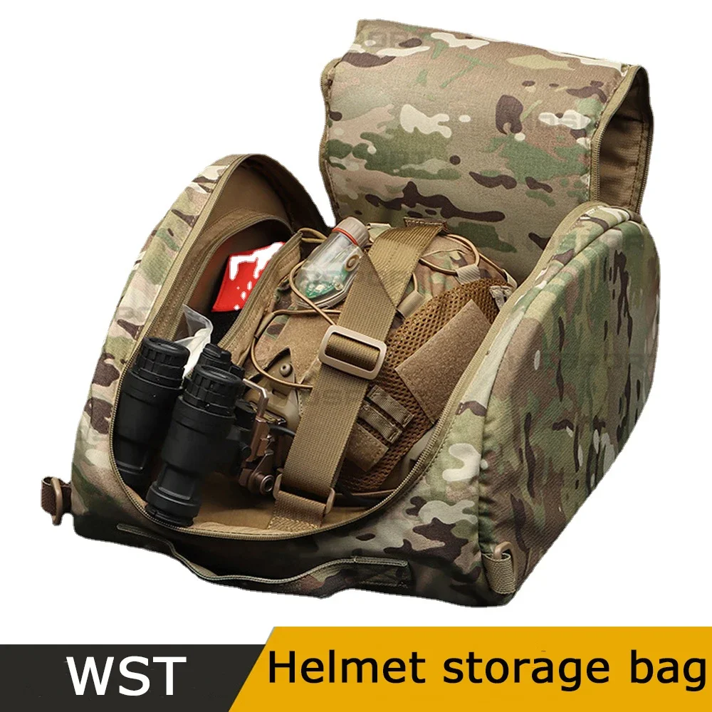Bolsa MOLLE portacasco táctica – Alta capacidad Airsoft, caza y outdoor - imagen 3