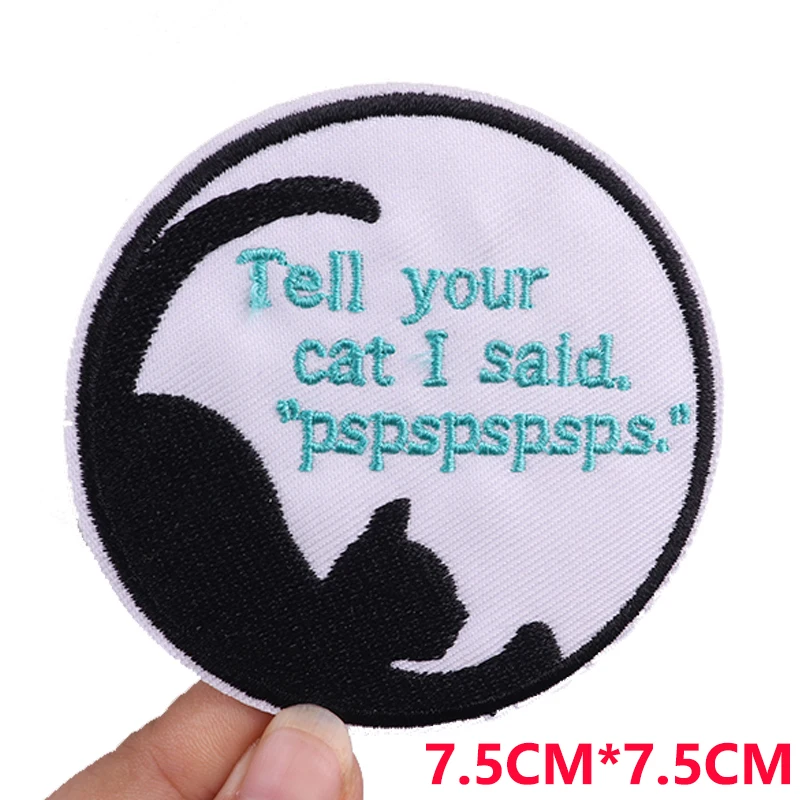 Parche bordado termoadhesivo gato rana – Para ropa mochilas sombrero DIY - imagen 5