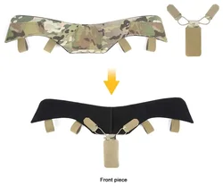 Protector de cuello táctico acolchado para chalecos JPC FCSK CPC