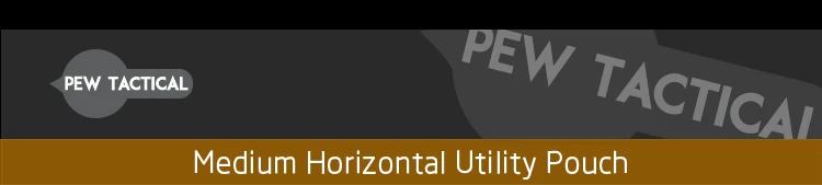 Vista frontal de la bolsa táctica mostrando compartimentos y cierre