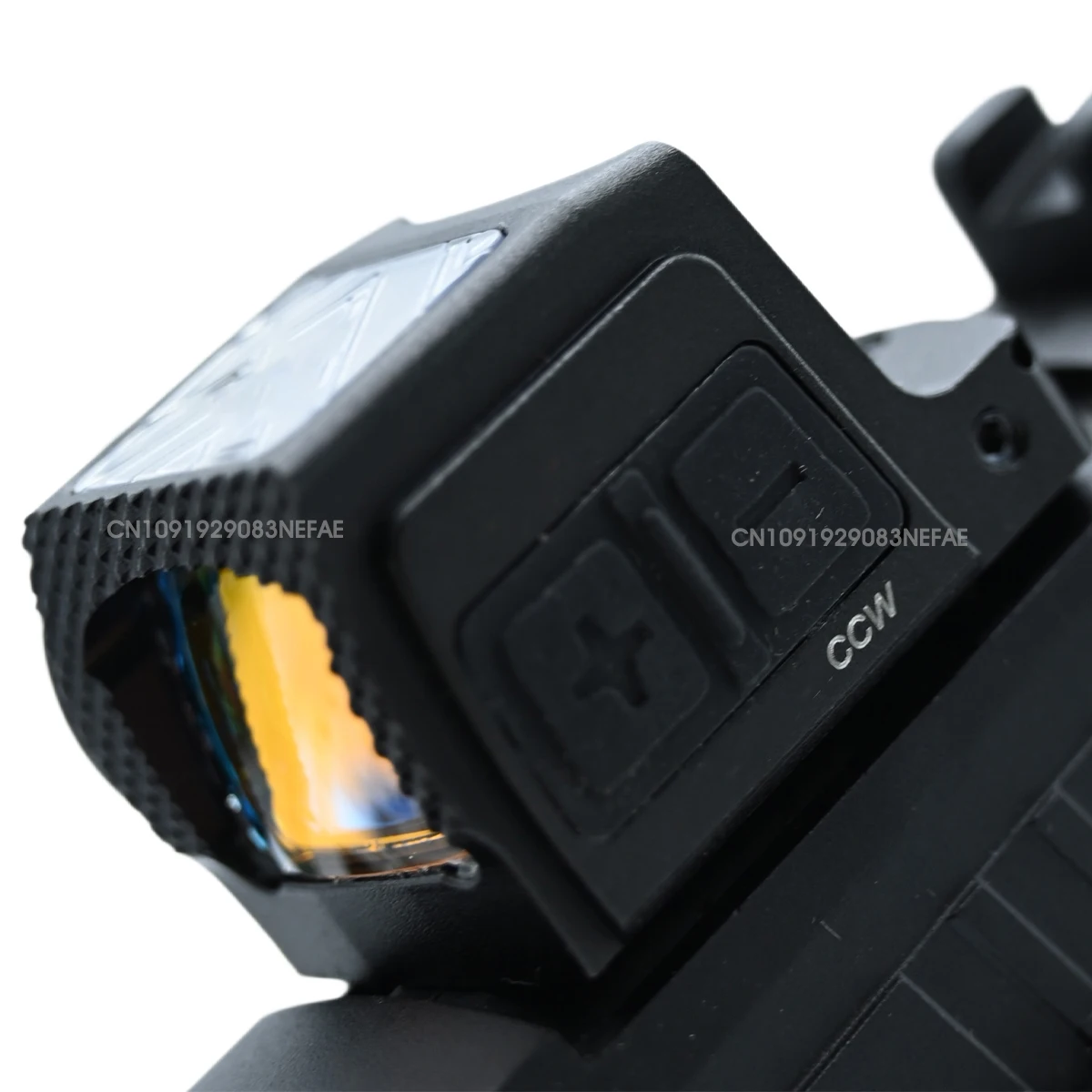 Mira de punto rojo solar CCW – Brillo regulable y montaje Picatinny - imagen 3