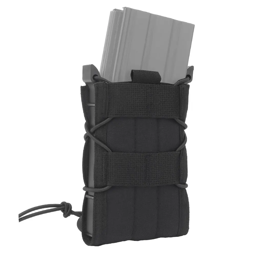 Porta cargador MOLLE elástico de liberación rápida para chaleco