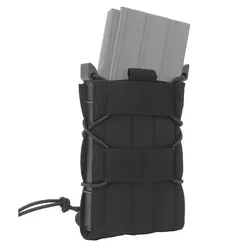 Porta cargador MOLLE elástico de liberación rápida para chaleco