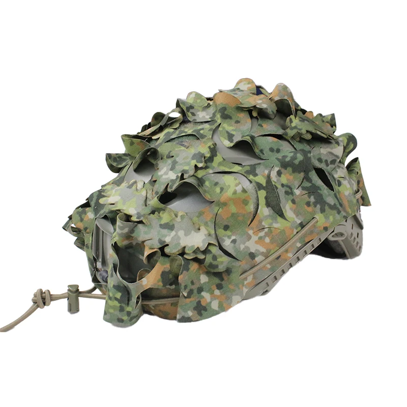 Funda para casco rápido Flecktarn Splittertarn – CADPAT - imagen 3