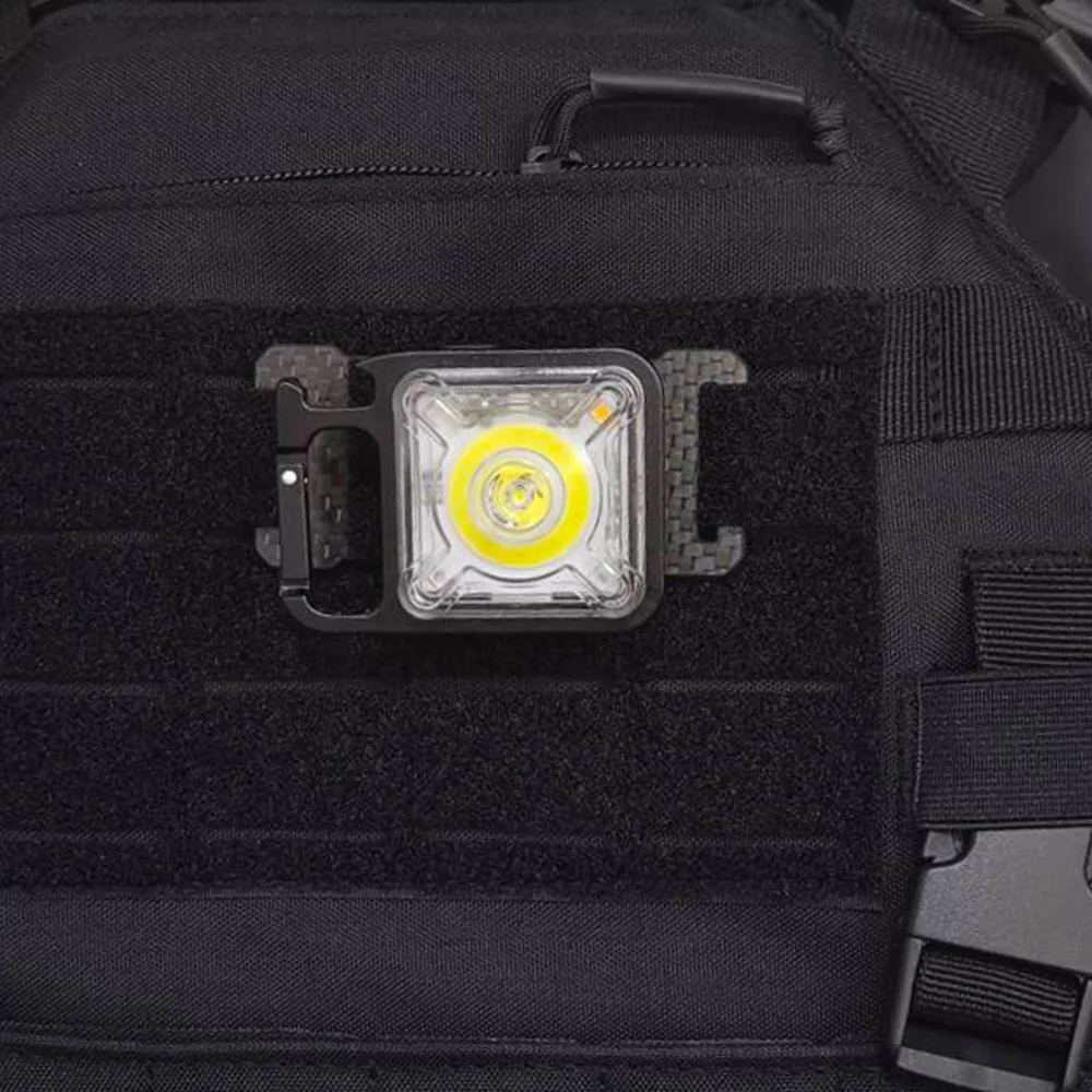Linterna táctica USB EDC compacta para mochila MOLLE - imagen 2