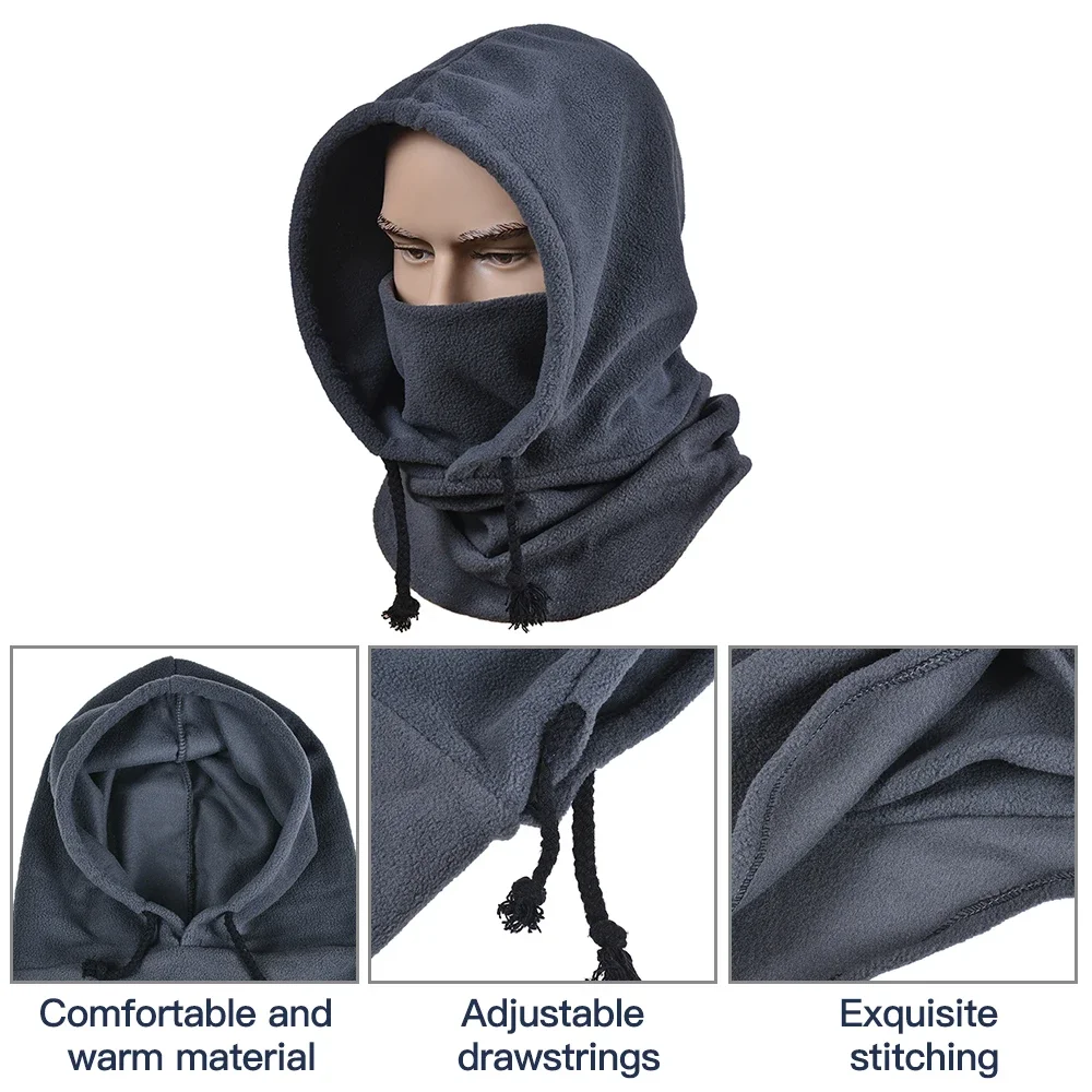 Pasamontañas táctico Polar unisex – Cubre-cara thermal outdoor - imagen 2