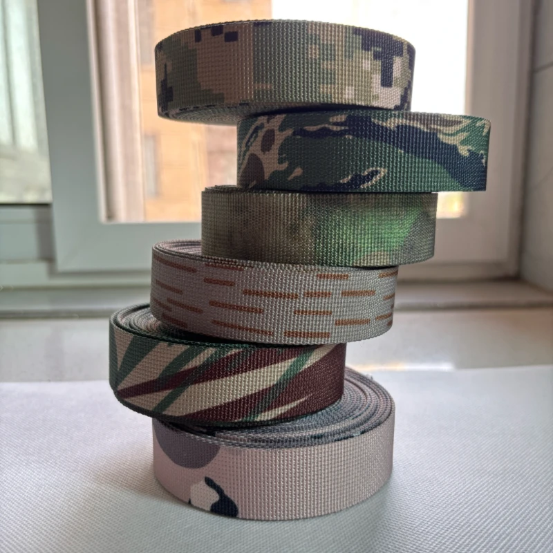 Correas tácticas camuflaje mexicano US4CES 2,5 cm para MOLLE - imagen 2