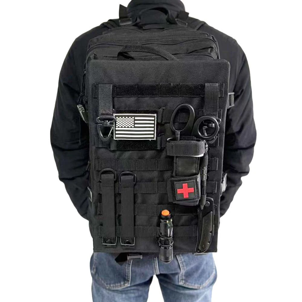 Organizador MOLLE táctico modular externo para chaleco y mochila - imagen 2
