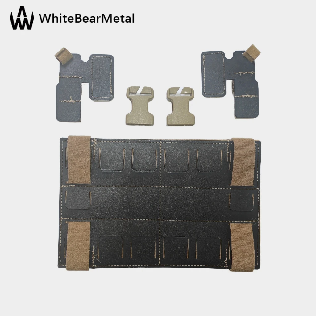 Vista del kit de extensión para adaptador AVP en chaleco táctico AXL